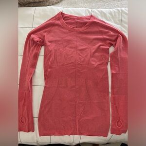 Lululemon Run Swiftly Pink Shirt